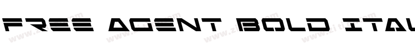 Free Agent Bold Ital字体转换 Free Agent Bold Ital字体转换